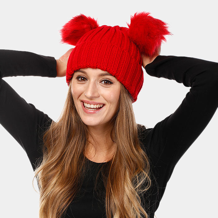 Pom Pom Beanie