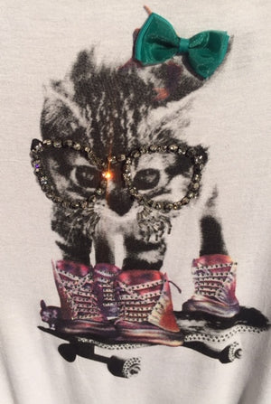 Skater Kitty Tee