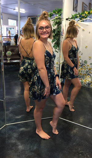 Velvet Garden Romper