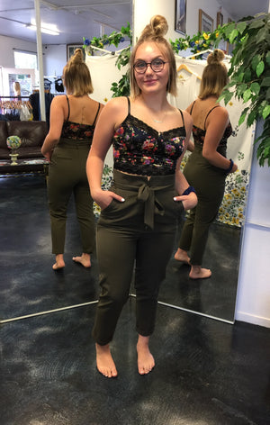 Paper Bag Waist Trousers