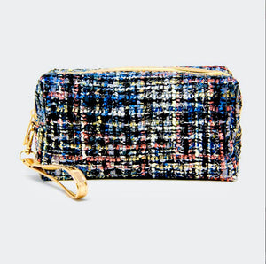 Tweed Beauty Bag