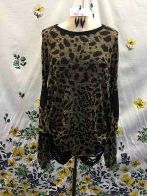 Lovely Leopard Tunic Top