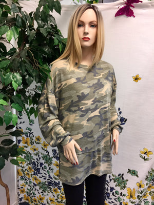 Army Girl Tunic Top