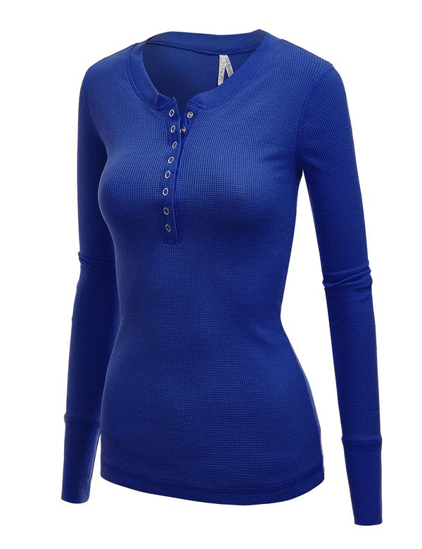 Snap Button Thermal Top