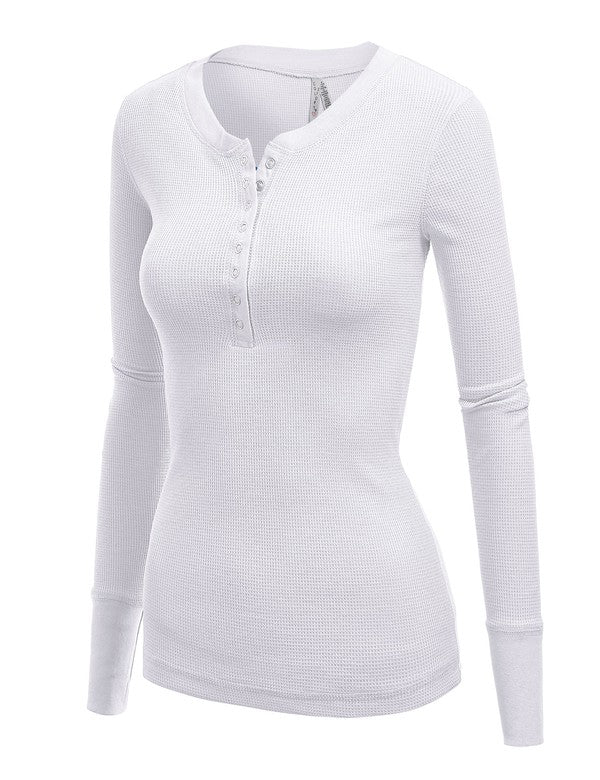 Snap Button Thermal Top