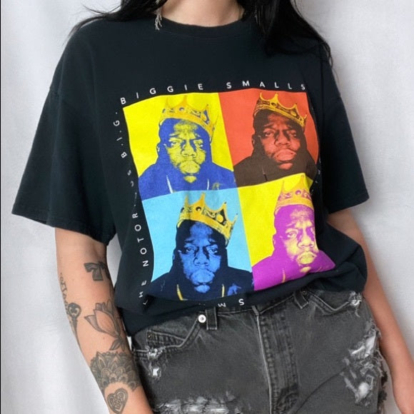 Biggie Smalls Color Block Tee