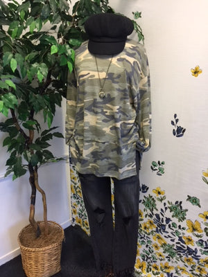 Army Girl Tunic Top