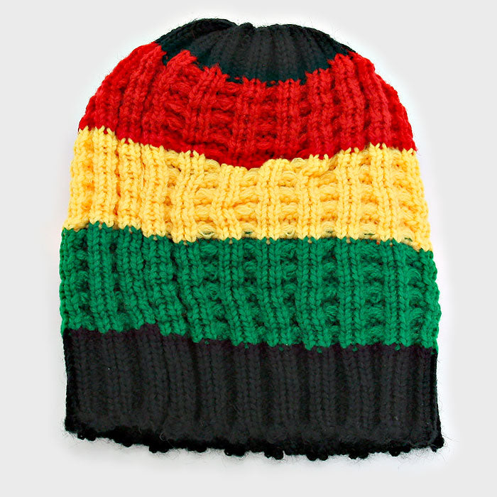 Rasta Beanie Cap