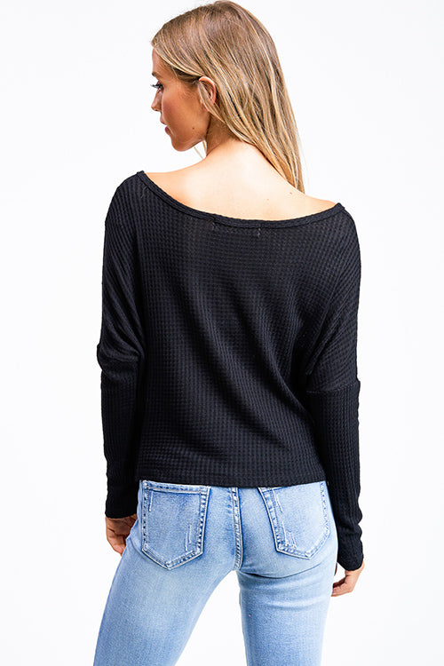 Relaxed V-Neck Thermal