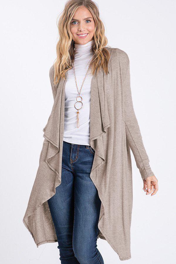 Misty Hooded Cardigan