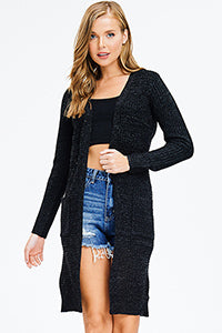 Waffle Knit Duster