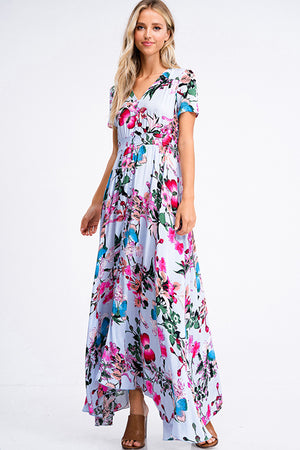 Butterfly Garden Maxi Dress