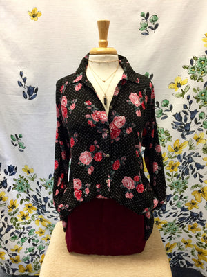 Flowy Floral Tunic Top
