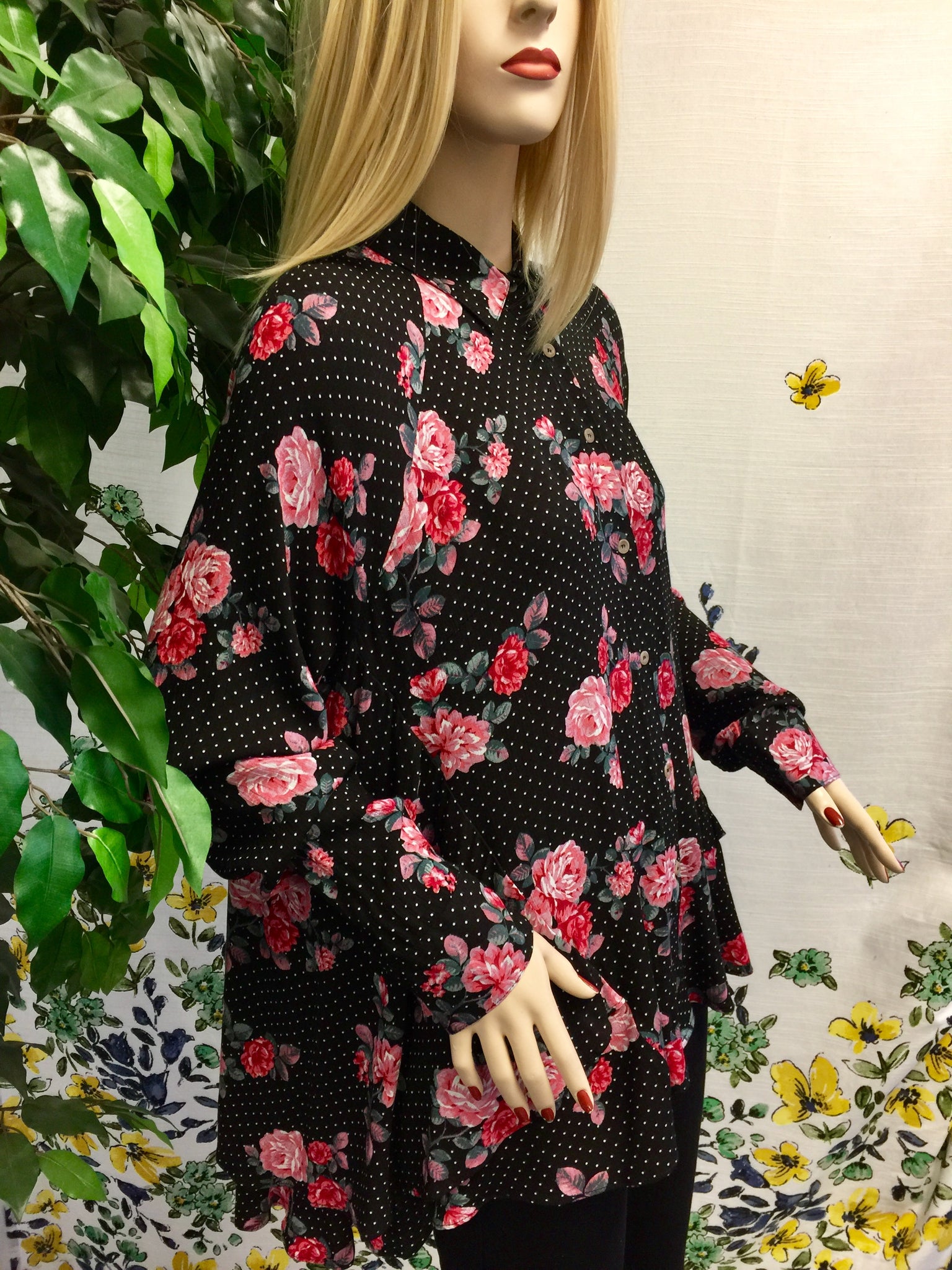 Flowy Floral Tunic Top