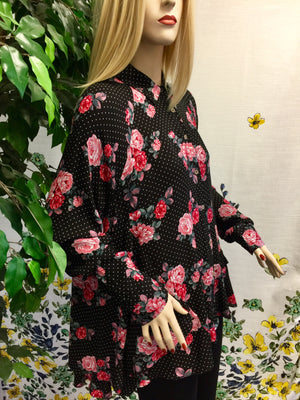 Flowy Floral Tunic Top