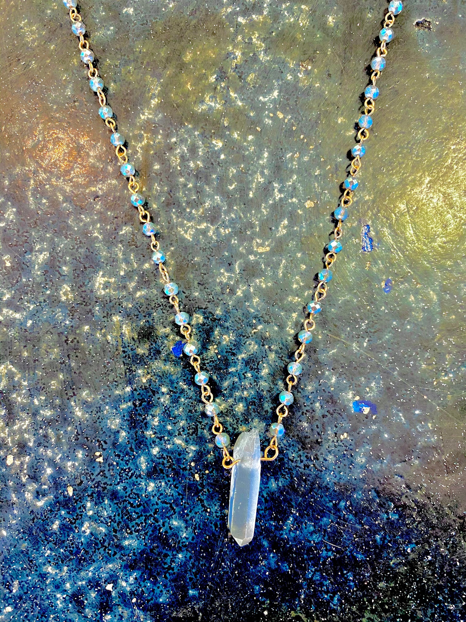 Translucent Crystal Necklace