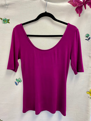 Basic Scoop Neck Top