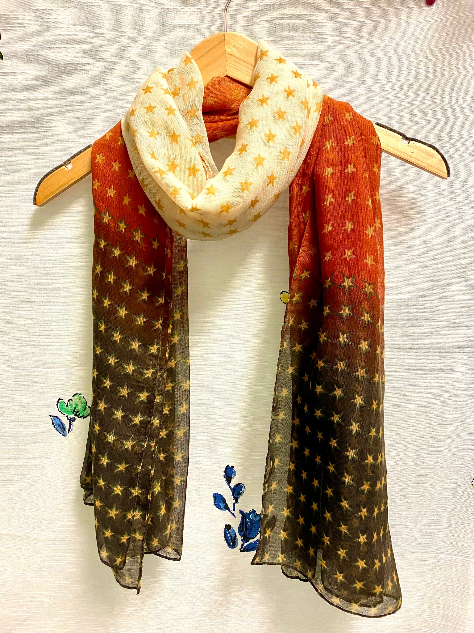 Fall Stars Scarf