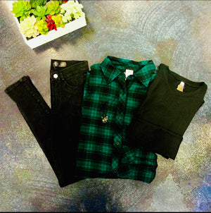 Lounge Around Flannel Tunic