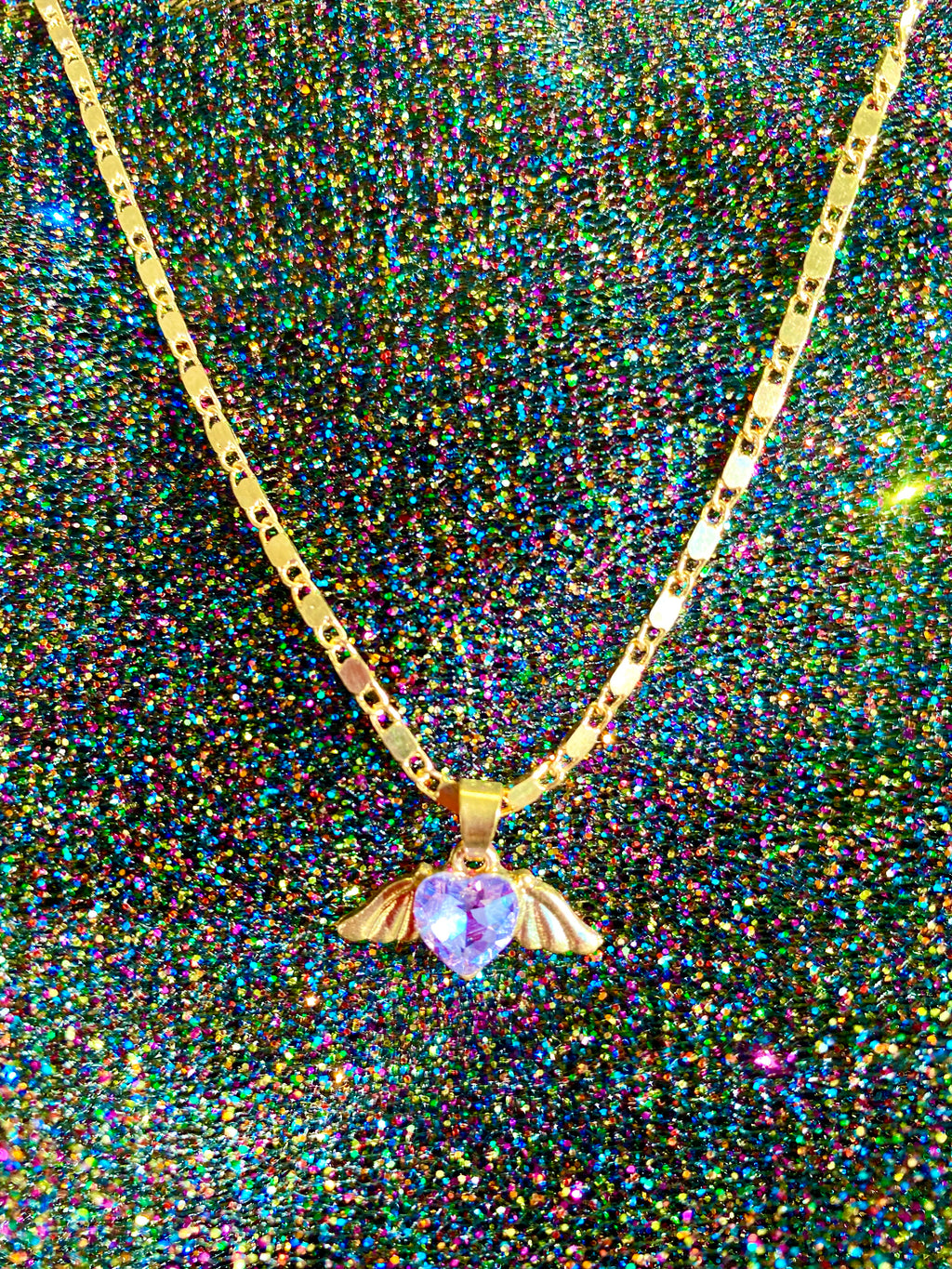 Winged Heart Necklace