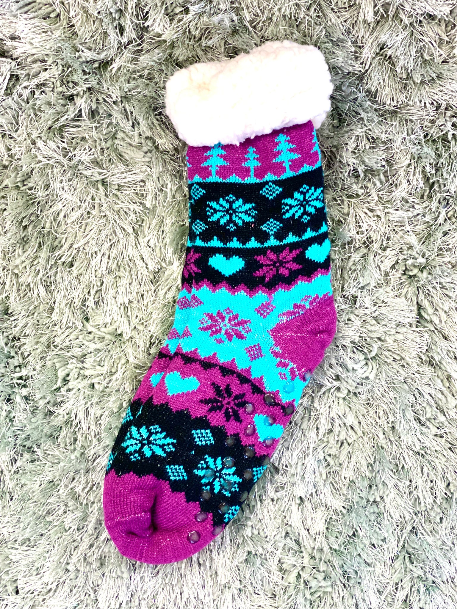 Winter Print Socks