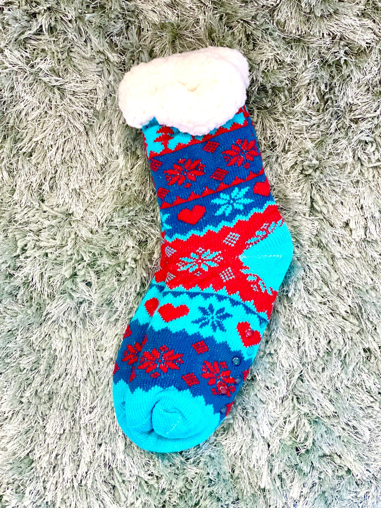 Winter Print Socks