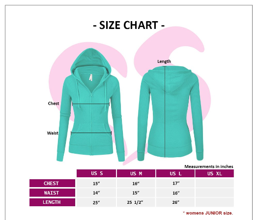 Thermal Zip Up Hoodie