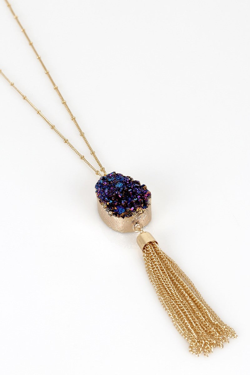 Druzy Pendant