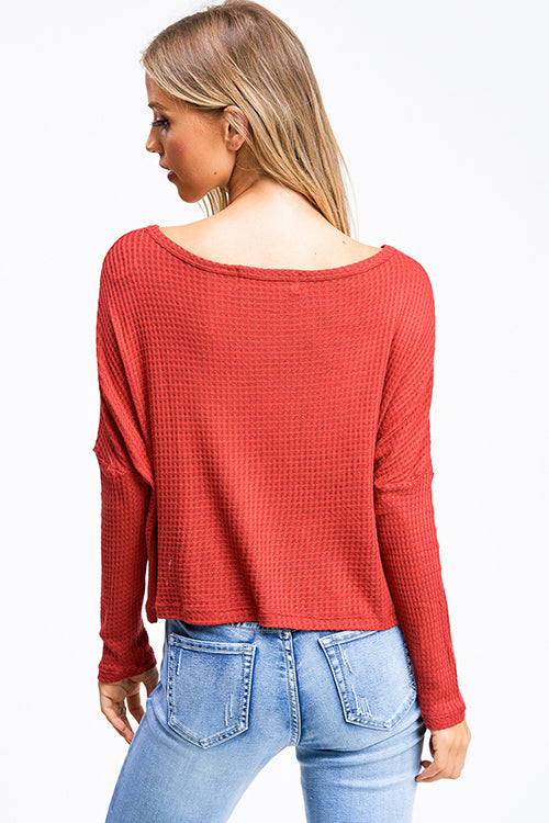 Relaxed V-Neck Thermal