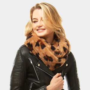 Leopard Infinity Scarf