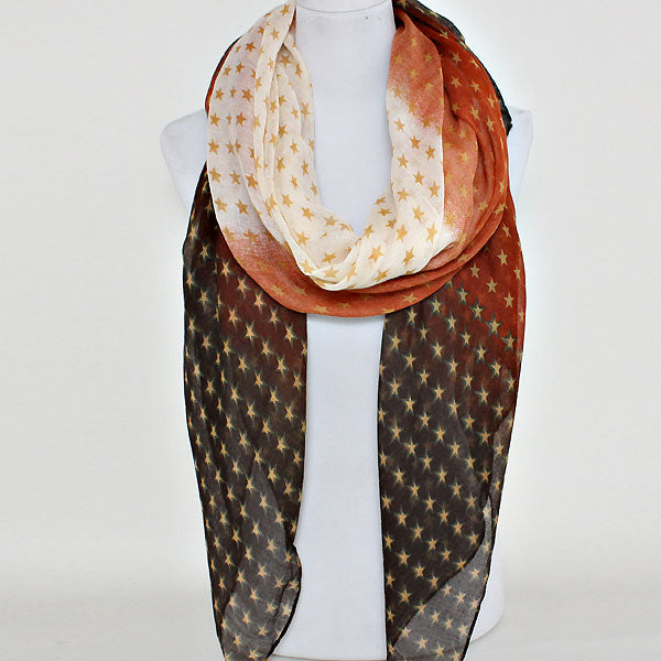 Fall Stars Scarf